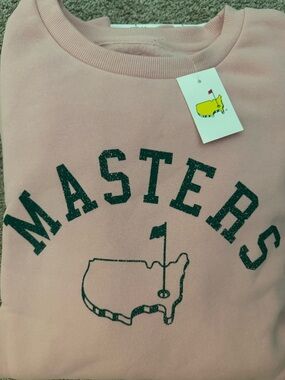 NWT Masters Pink Sweatshirt